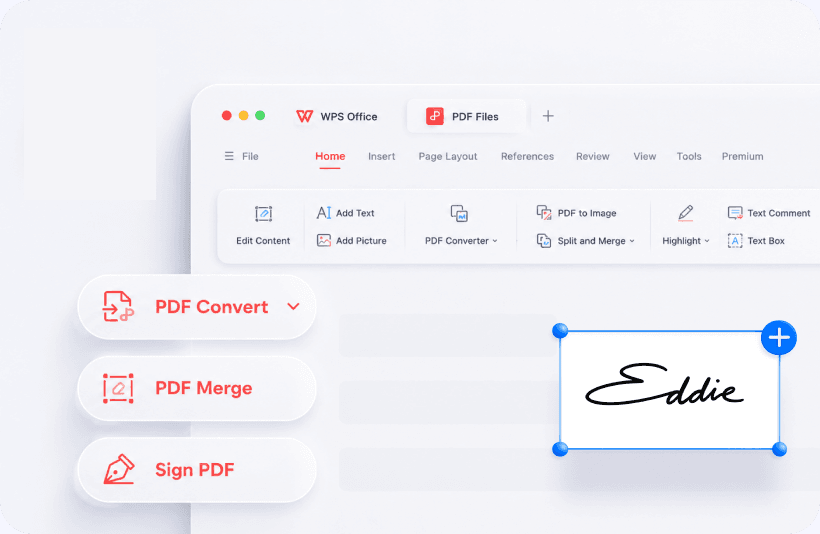 WPS PDF tools